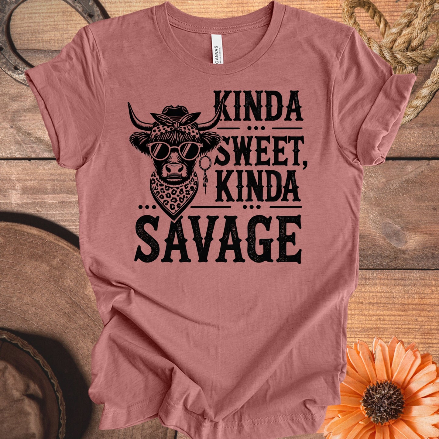 Kinda Sweet Kinda Savage Graphic T-Shirt product