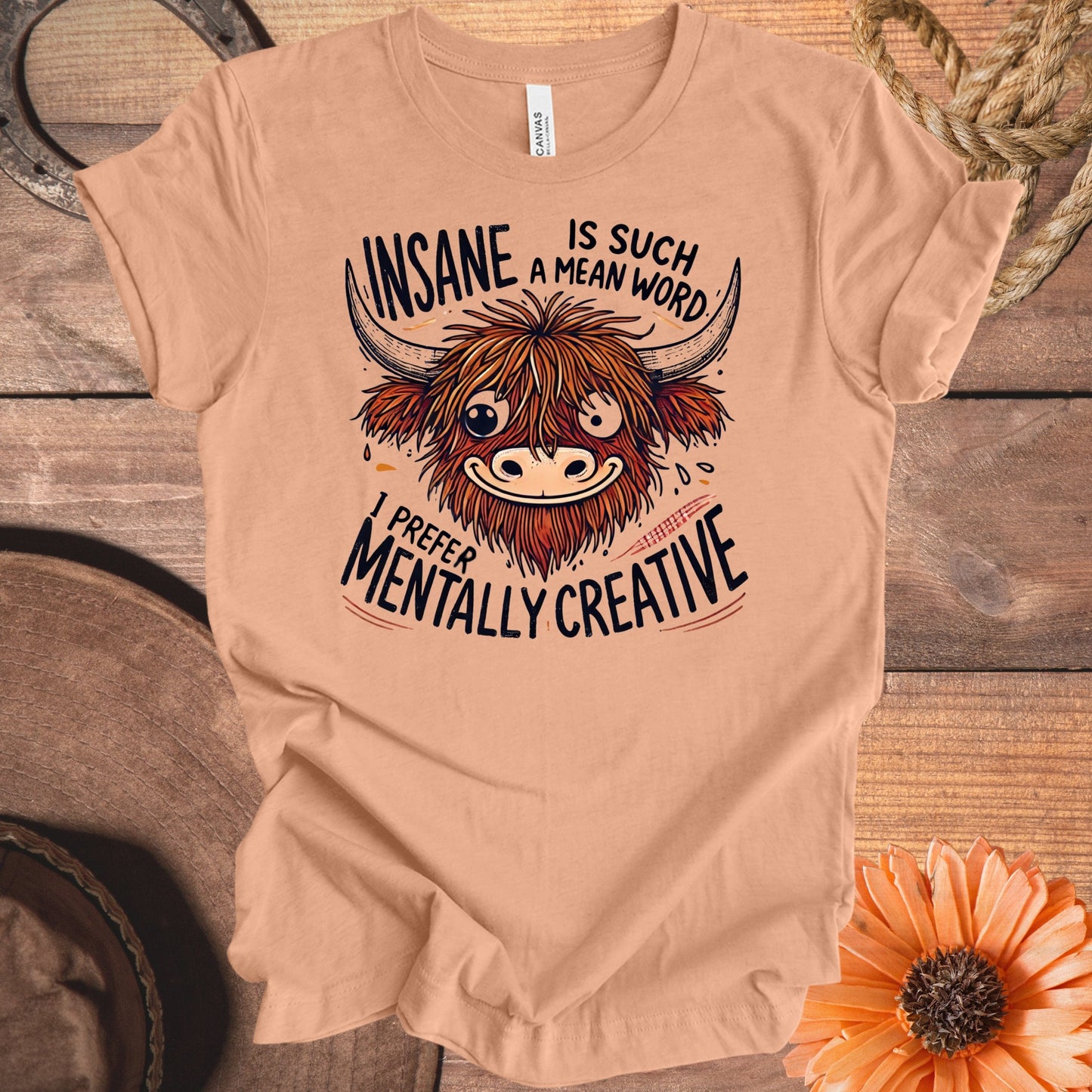 Insane Mean Word Mental Creative Animal Graphic product type