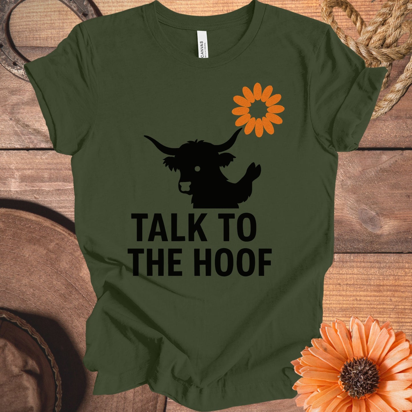 Talk to the Hoof Graphic Short Sleeve T-Shirt product