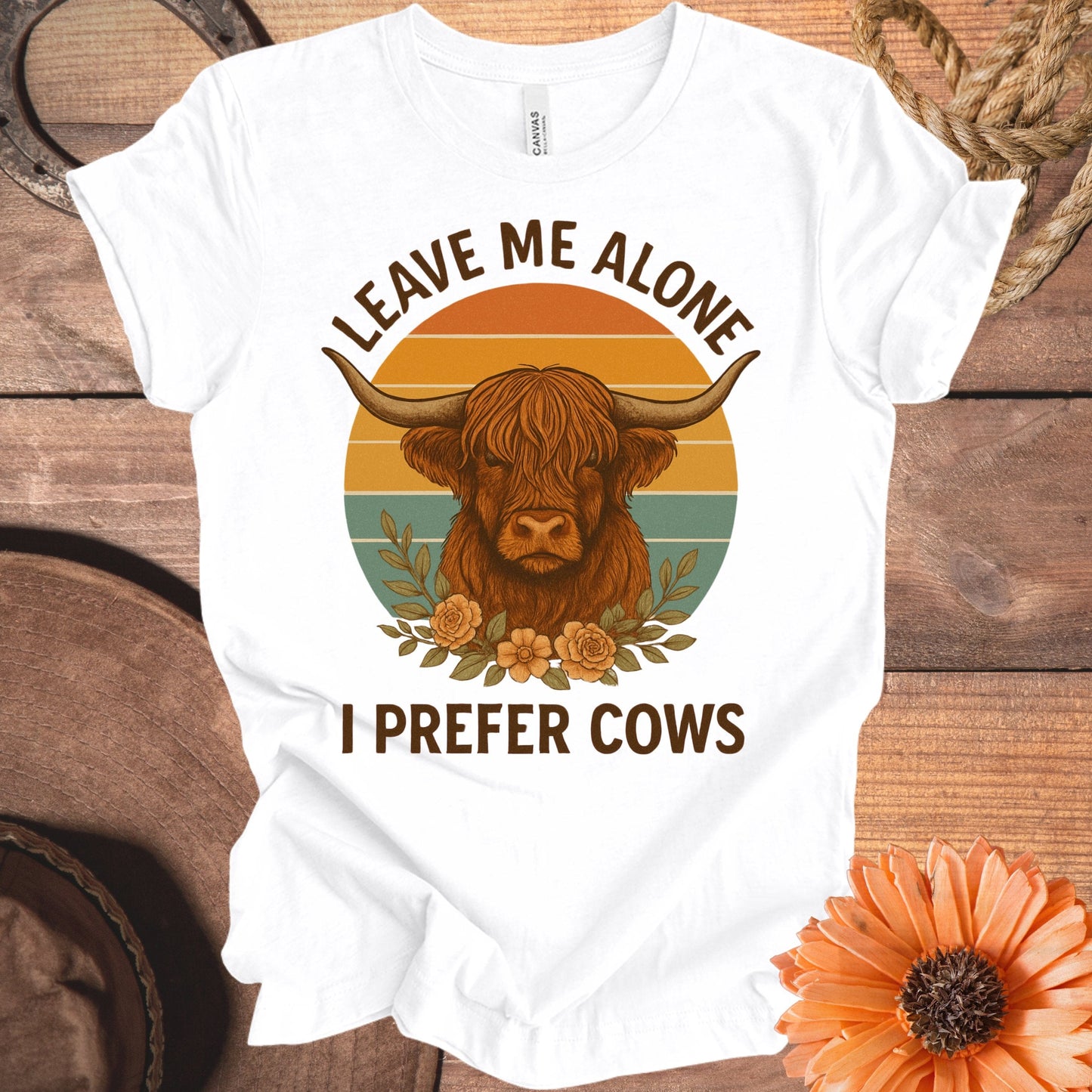Leave Me Alone I Prefer Cows T-shirt product