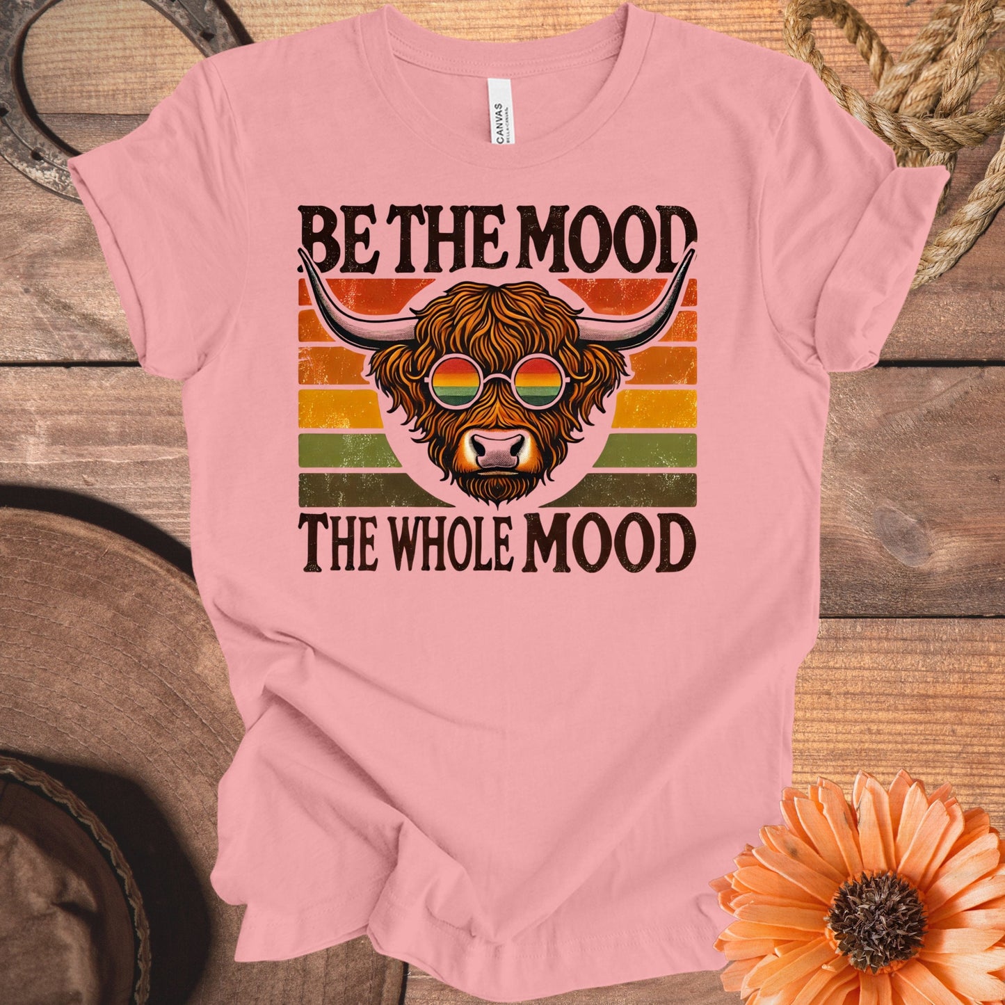 Retro Be The Mood The Whole Mood Graphic T-shirt product