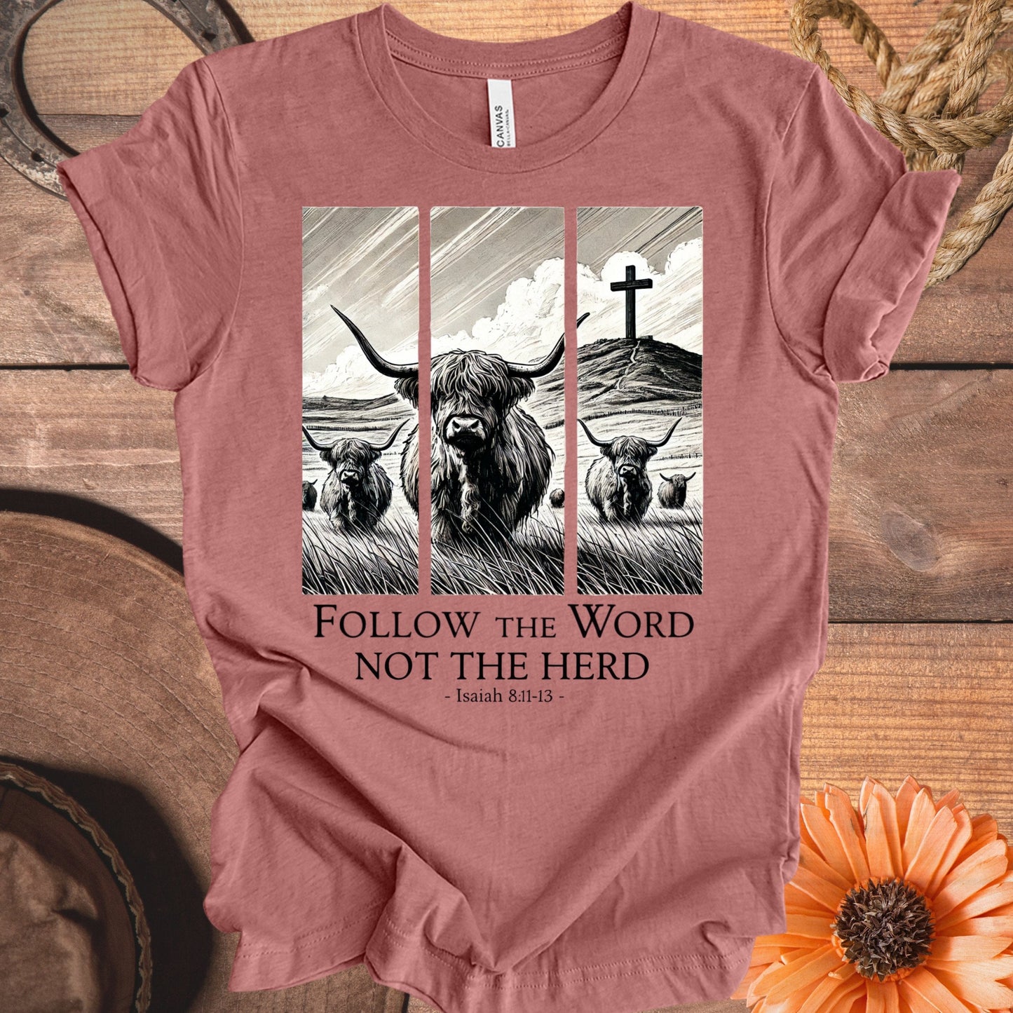 Follow the Word Not the Herd Isaiah 8 11-13 product type