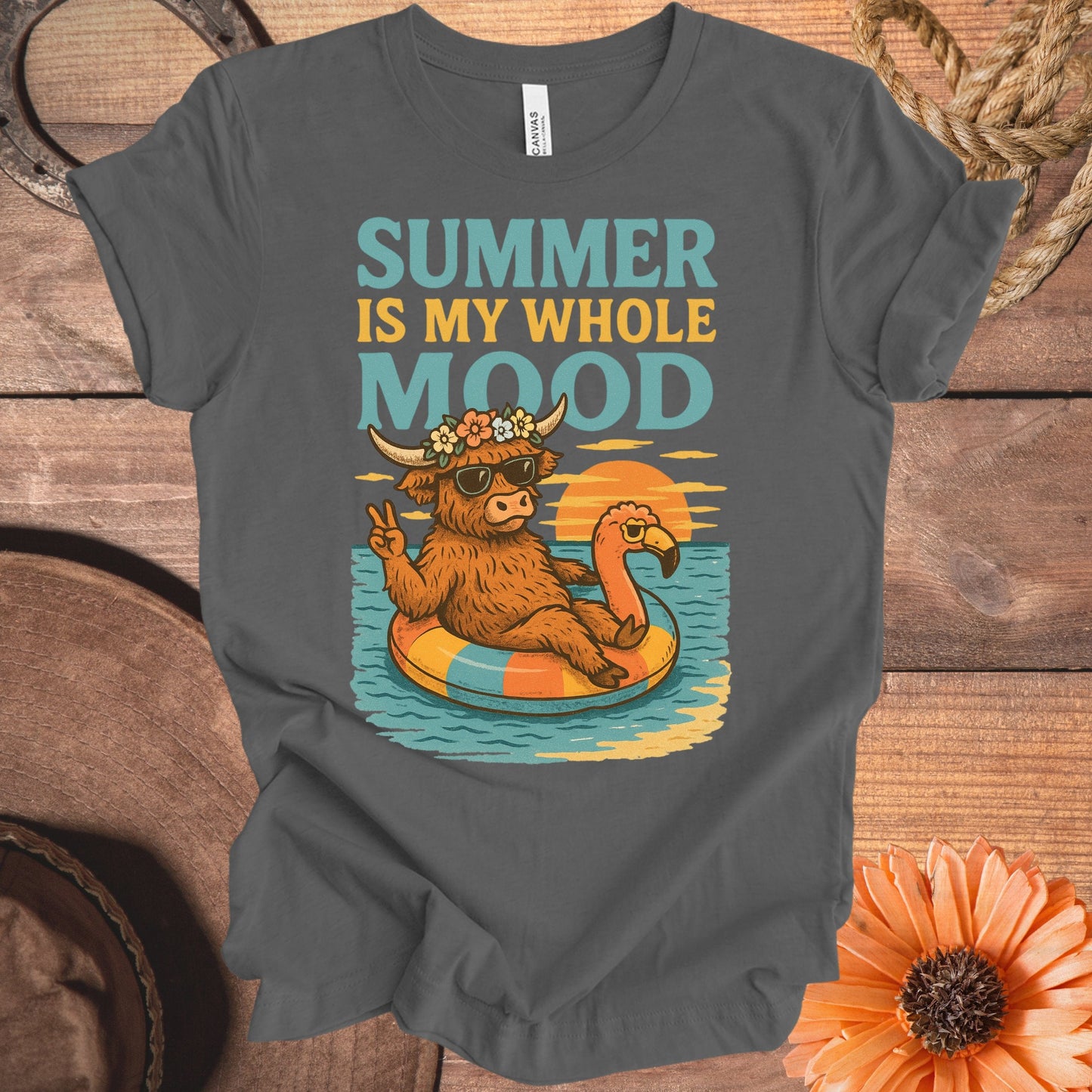 Summer Is My Whole Mood Graphic T-Shirt product type