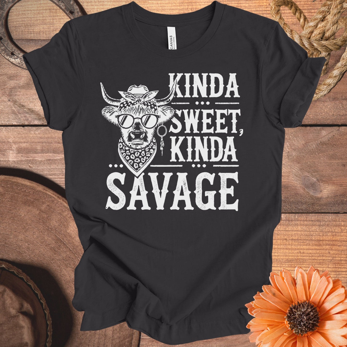 Kinda Sweet Kinda Savage Graphic T-Shirt product
