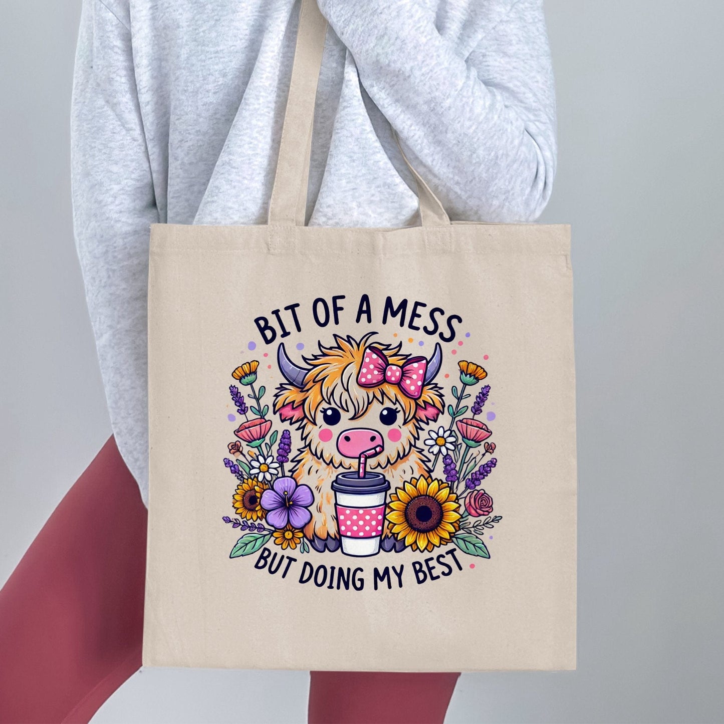 Bit Of A Mess But Doing My Best Tote Bag Product