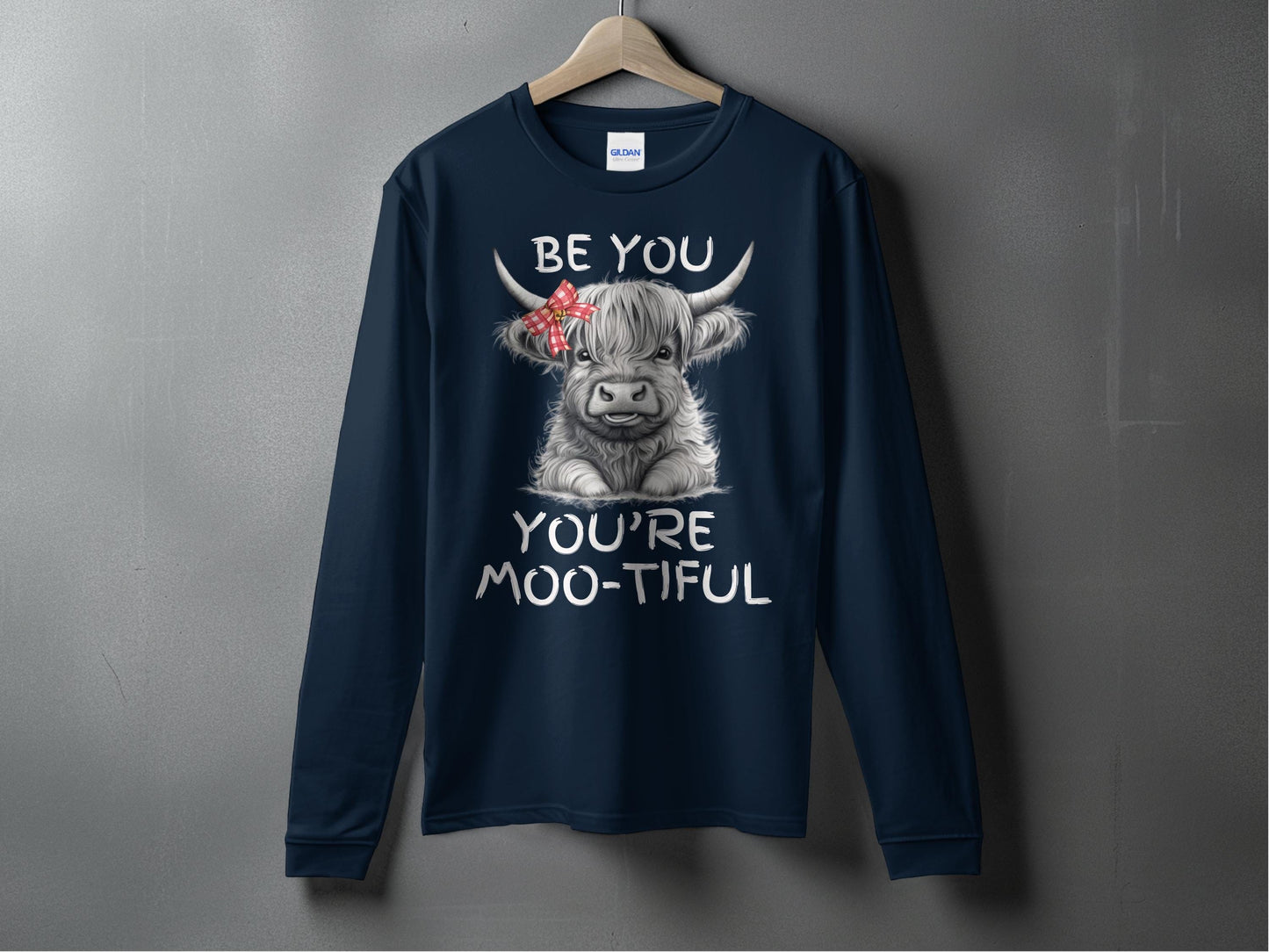 Be You You're Moo-tiful Highland Cow Shirt product