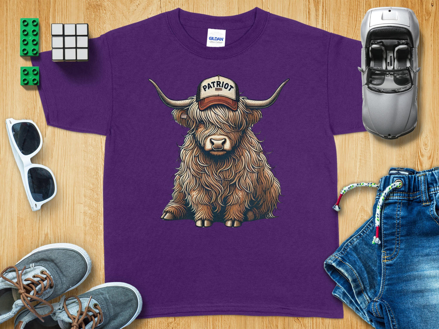 High Quality Shirt with Cute Highland Cow Product
