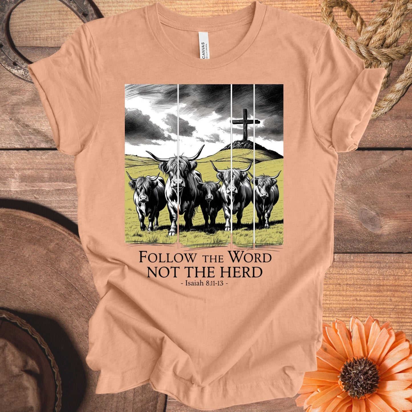 Follow the Word Not the Herd Graphic Shirt product