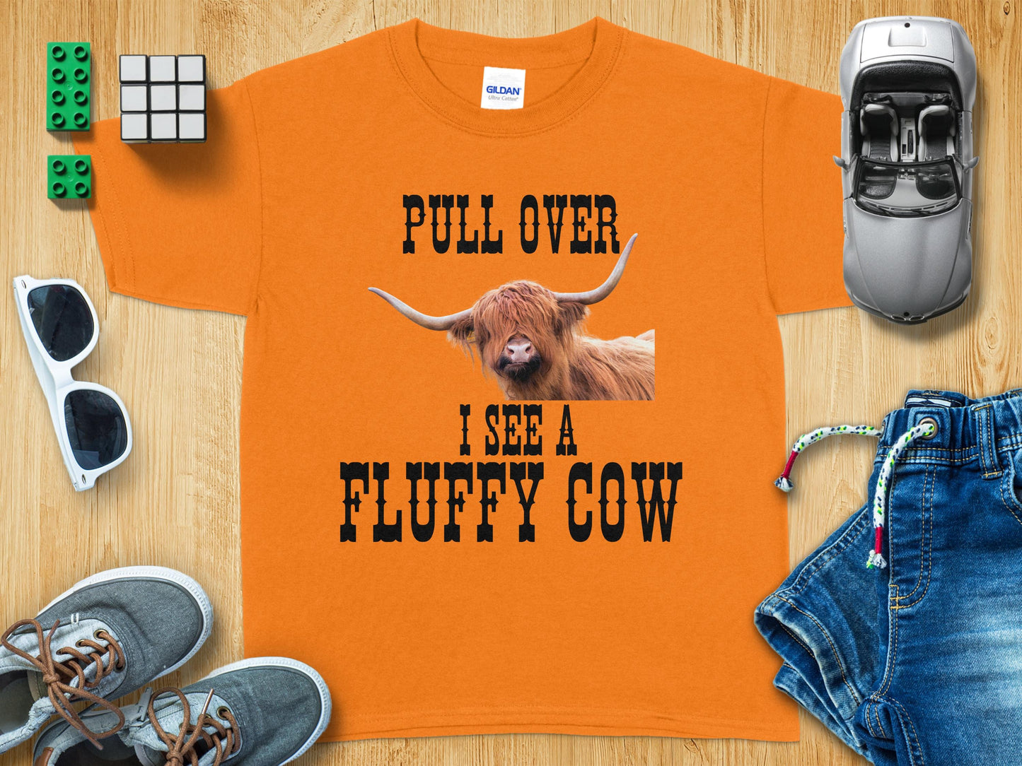 Pull Over I See a Fluffy Cow Shirt product