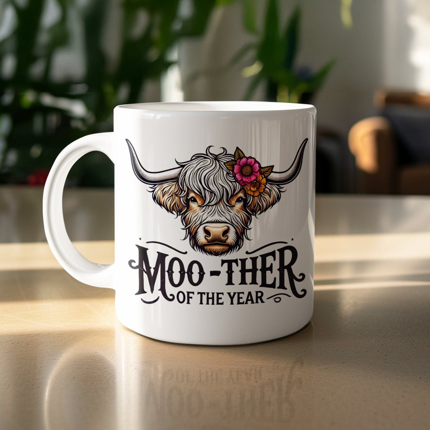Moo-ther of the Year Design Coffee Mug product