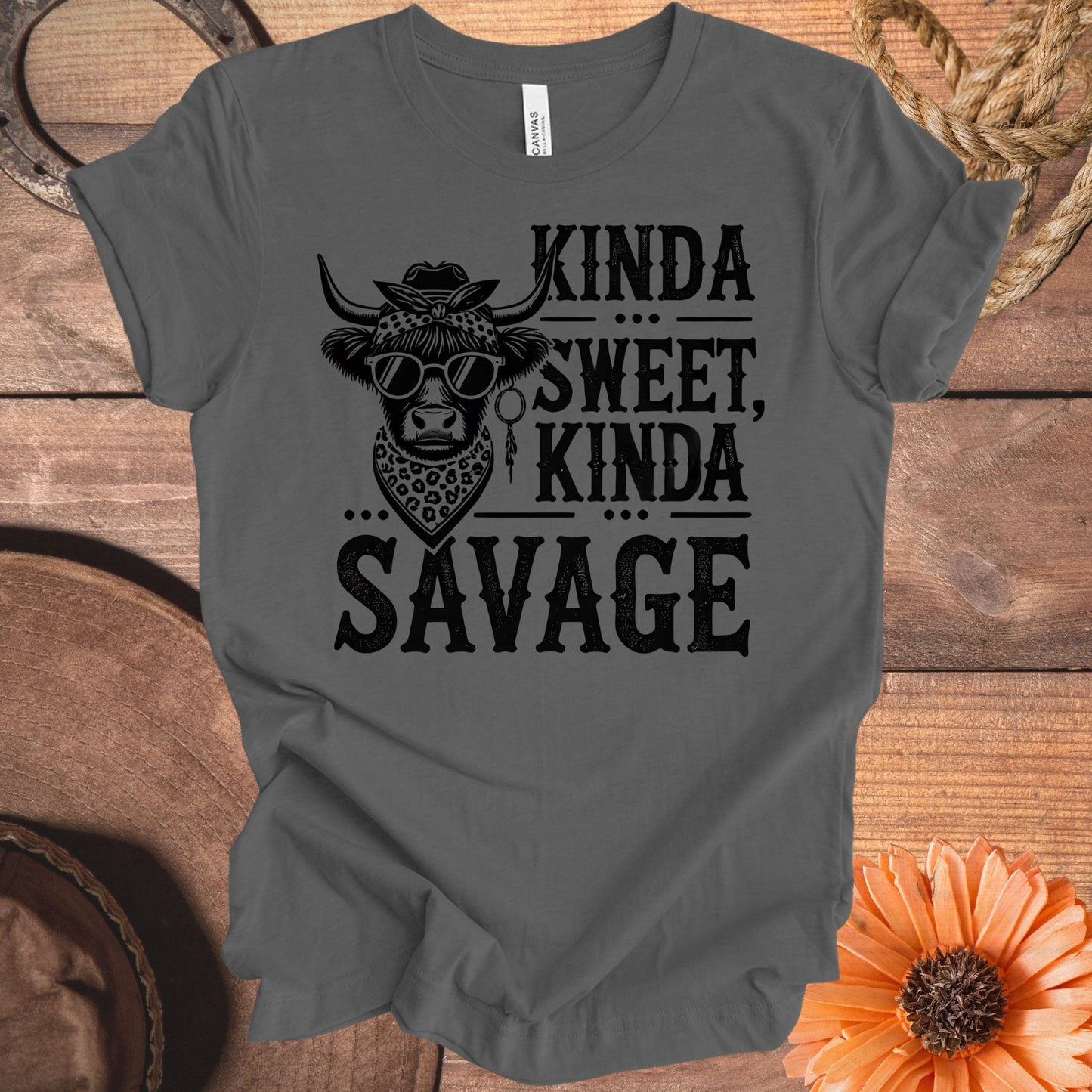 Kinda Sweet Kinda Savage Graphic T-Shirt product