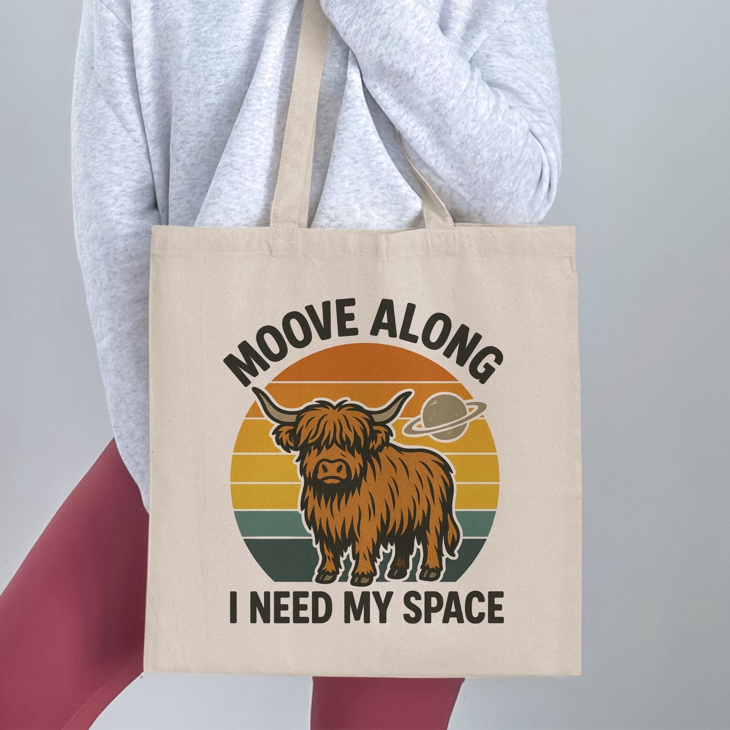 Moove Along I Need My Space Tote Bag product