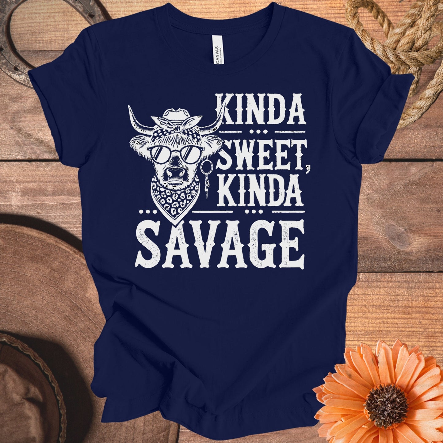 Kinda Sweet Kinda Savage Graphic T-Shirt product