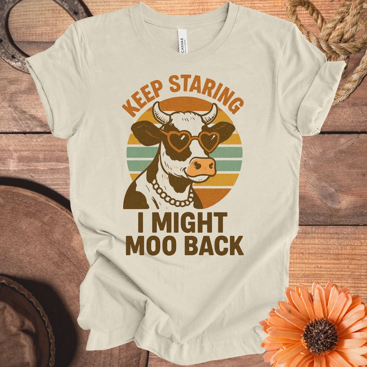 Keep Staring I Might Moo Back T-Shirt product
