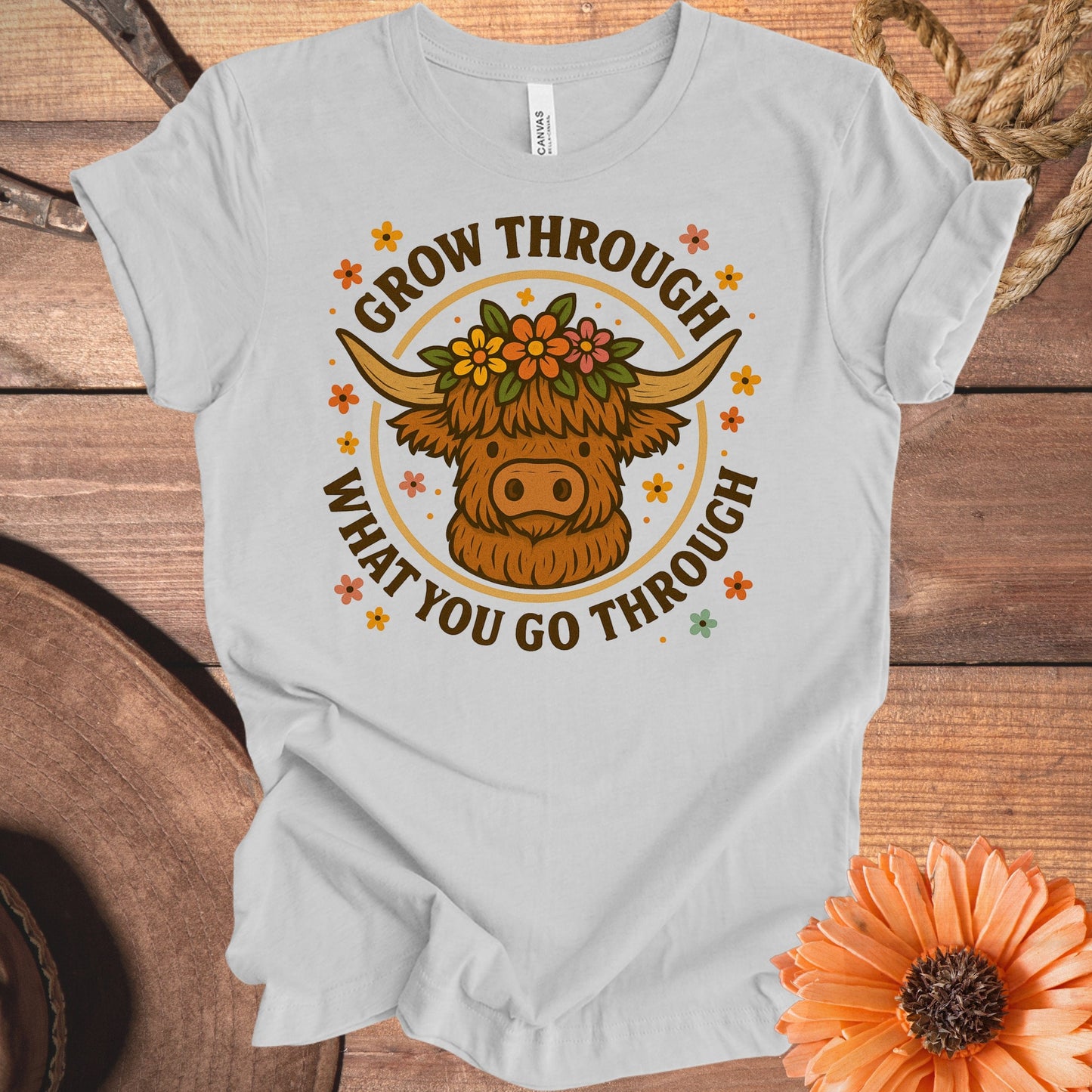 Grow Through What You Go Through T-shirt product type