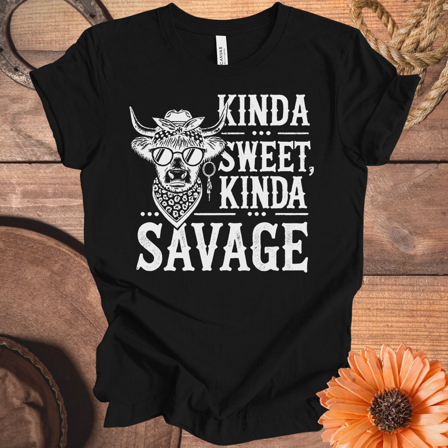 Kinda Sweet Kinda Savage Graphic T-Shirt product