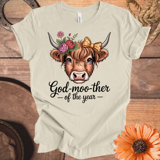 God-moo-ther of the Year Cute Animal T-Shirt product