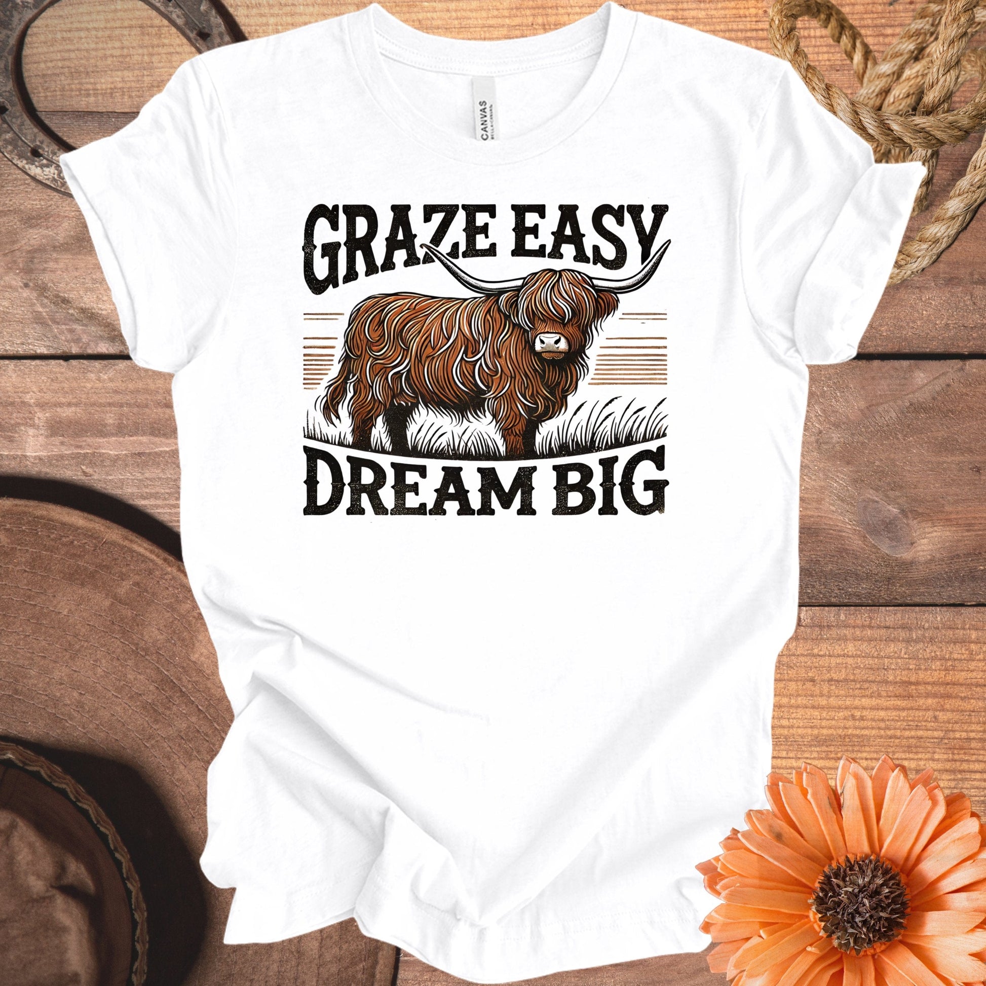 Graze Easy Dream Big Graphic Tee Shirt product