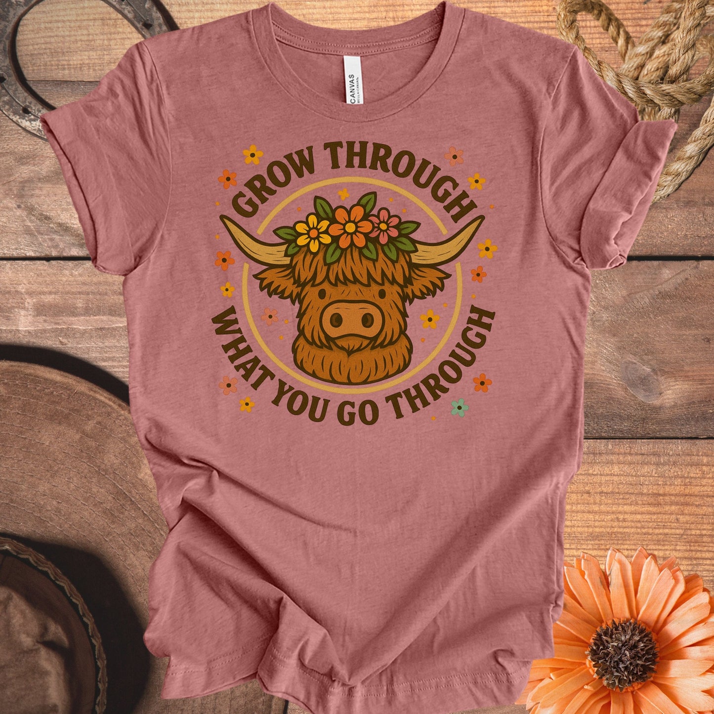 Grow Through What You Go Through T-shirt product type