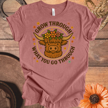 Grow Through What You Go Through T-shirt product type
