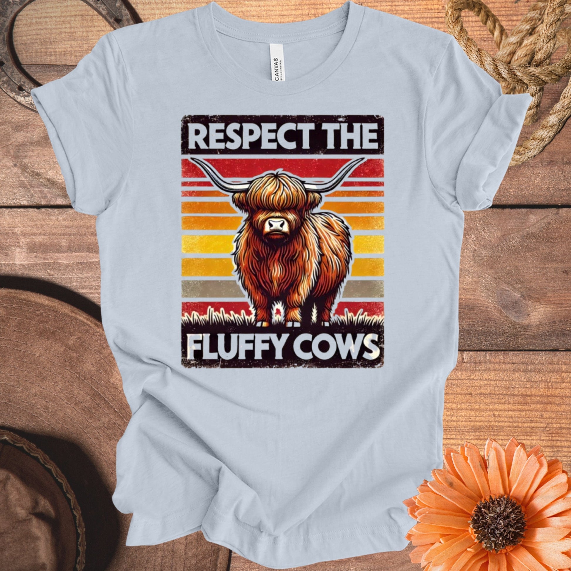 Respect The Fluffy Cows Graphic Design product