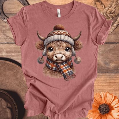 Cozy Highland Cow T-Shirt