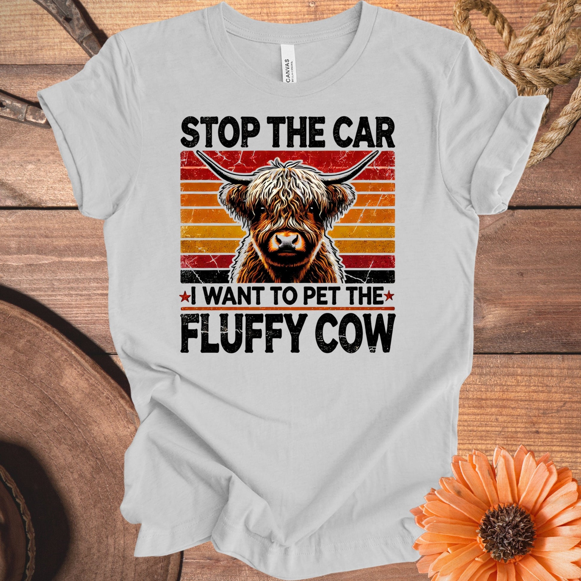 Stop the Car I Want to Pet the Fluffy Cow product type