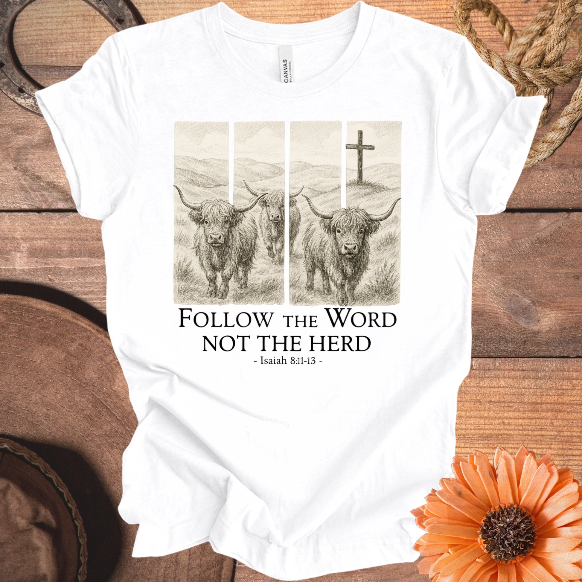 Follow the Word Not the Herd Bible Verse Shirt product