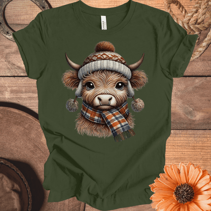 Cozy Highland Cow T-Shirt