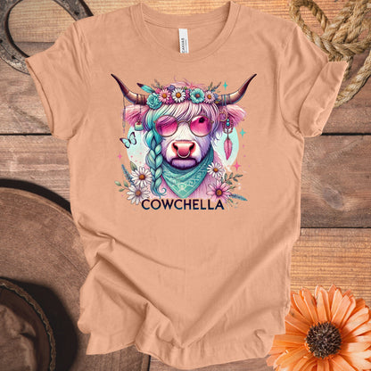 Stylish Cowchella Themed Graphic Tee product