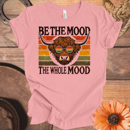 Retro Be The Mood The Whole Mood Graphic T-shirt product