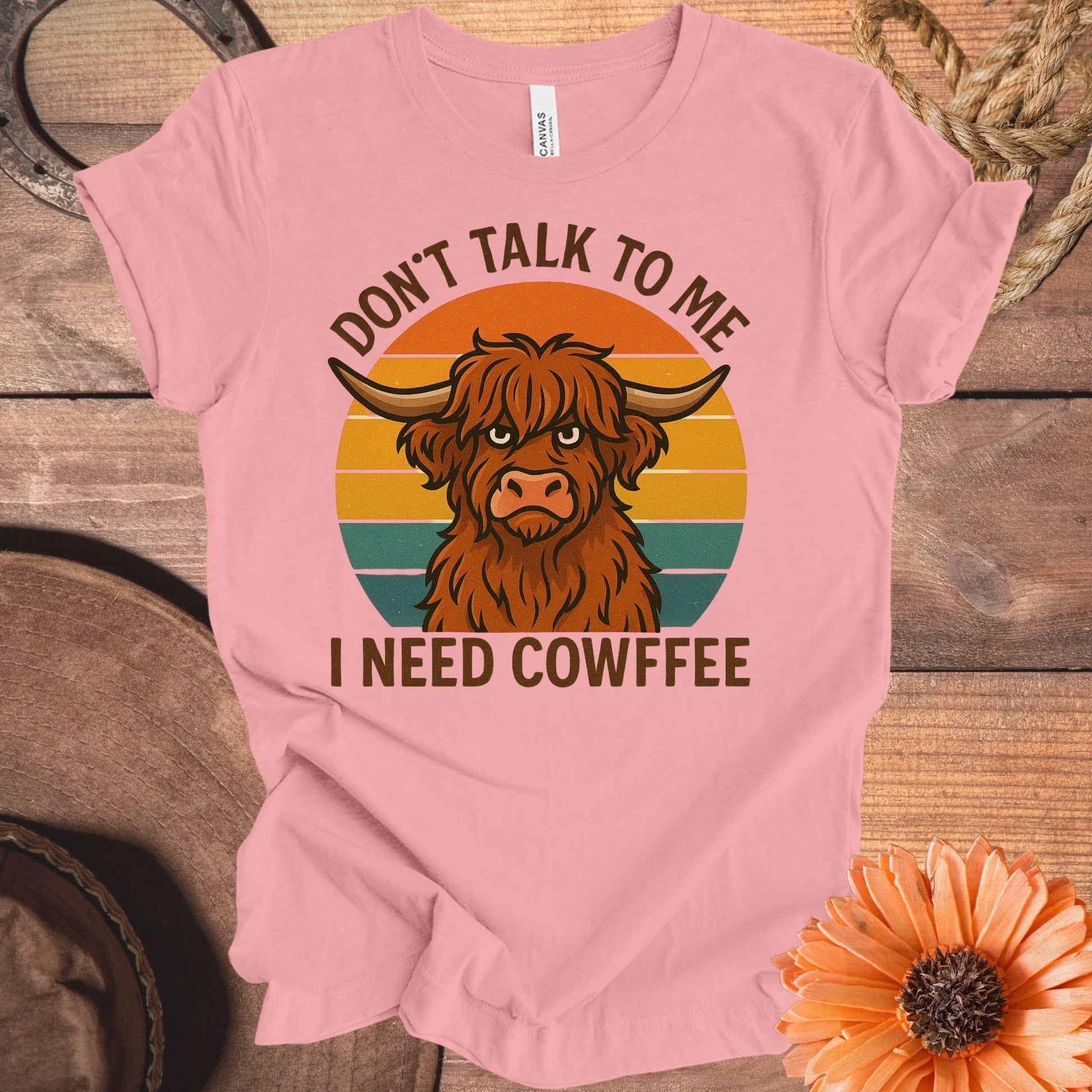 Don't Talk To Me I Need Cowffee Shirt product type