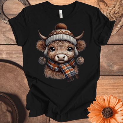 Cozy Highland Cow T-Shirt