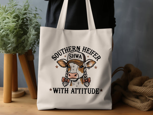 Southern Heifer With Attitude Tote Bag product type