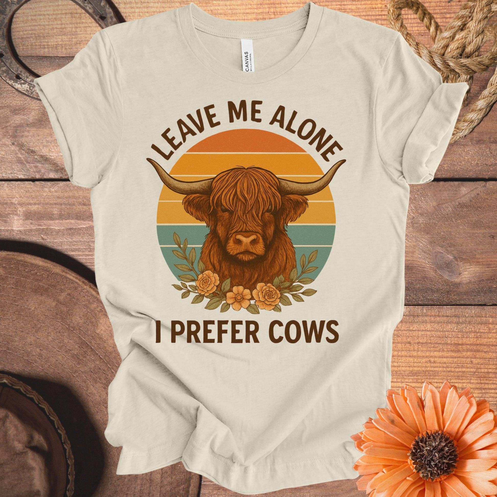 Leave Me Alone I Prefer Cows T-shirt product
