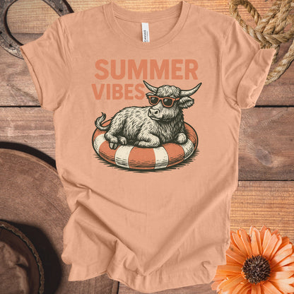 Summer Vibes with Cool Bull Graphic T-shirt product type