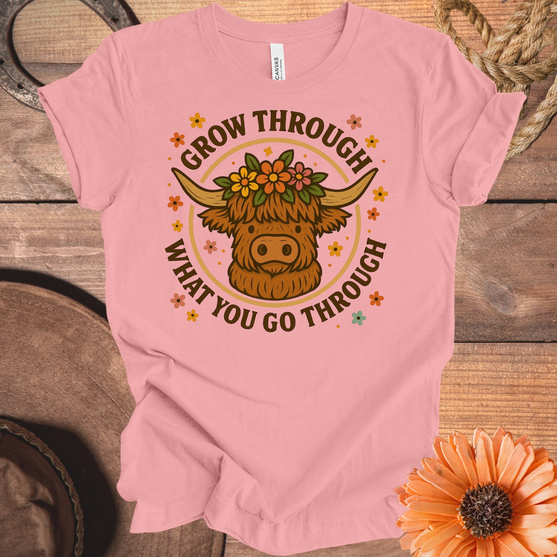 Grow Through What You Go Through Graphic Tee product