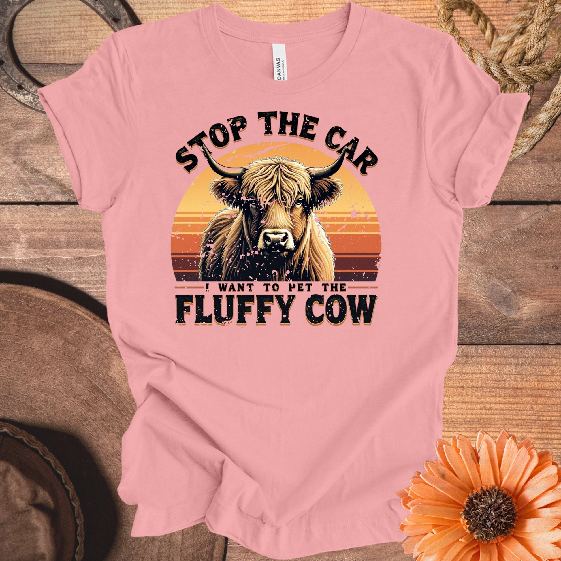 Stop The Car Want To Pet The Fluffy Cow product type