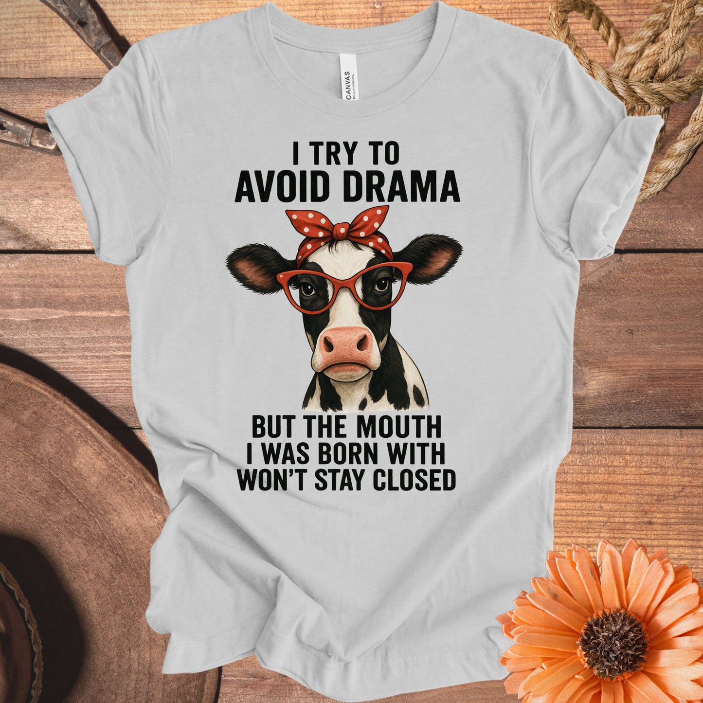 I Try to Avoid Drama Graphic T-Shirt product