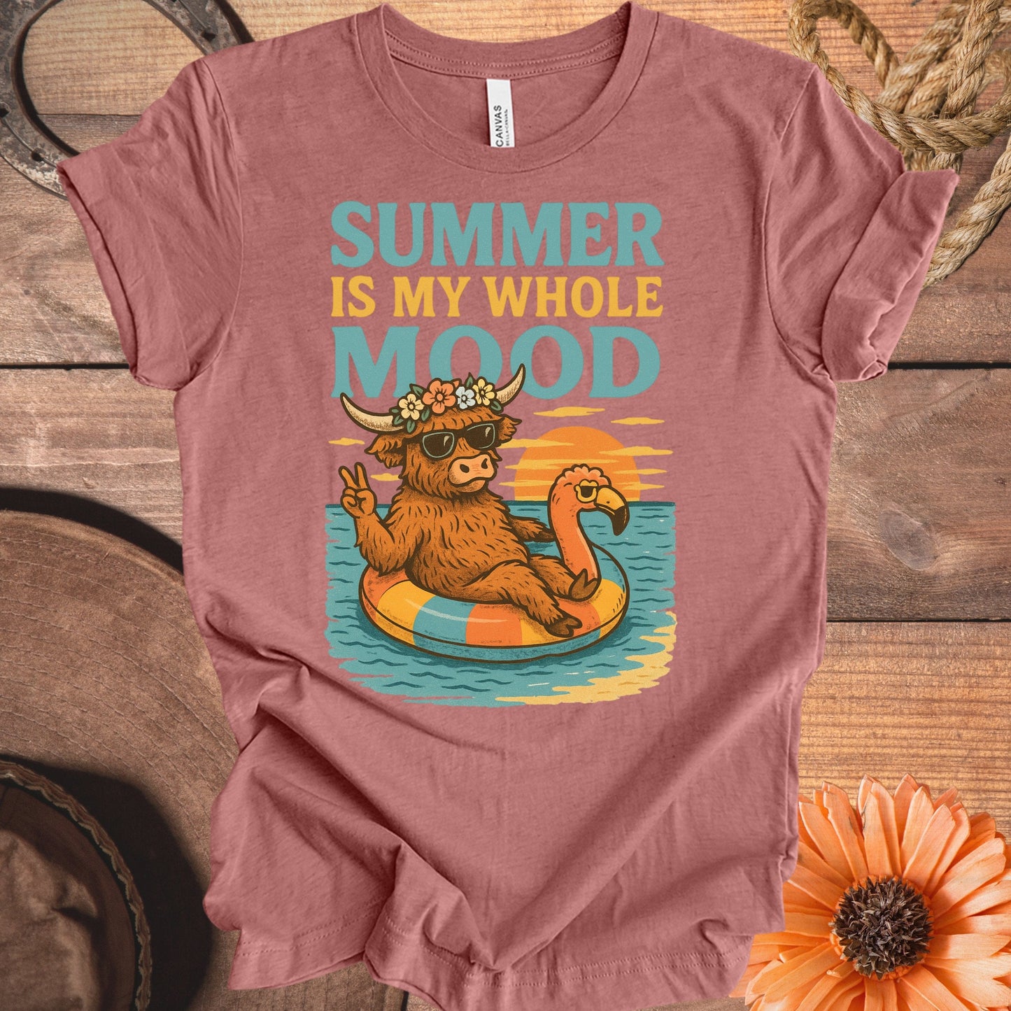 Summer Is My Whole Mood Graphic Tees product