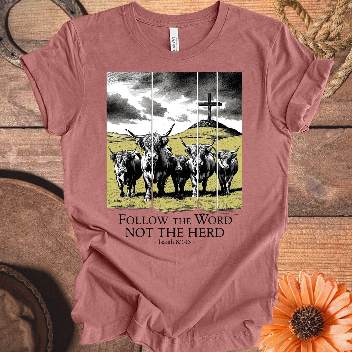 Follow the Word Not the Herd Graphic T-shirt product
