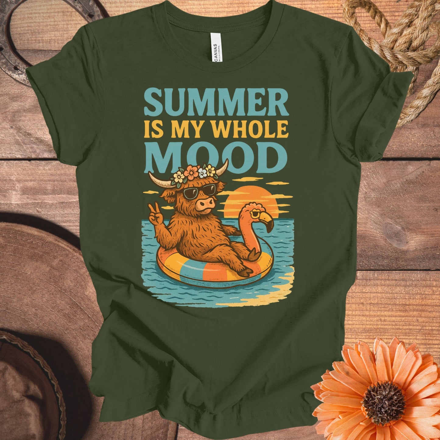 Summer Is My Whole Mood Graphic T-Shirt product