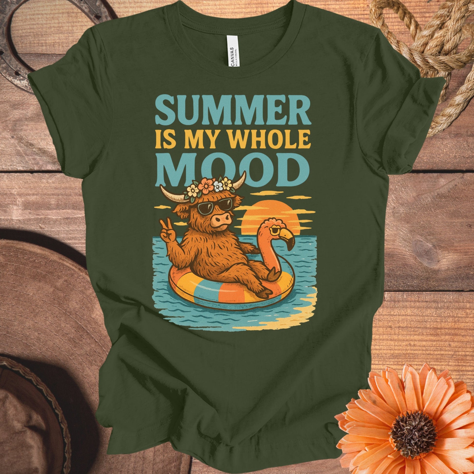 Summer Is My Whole Mood Graphic T-Shirt product