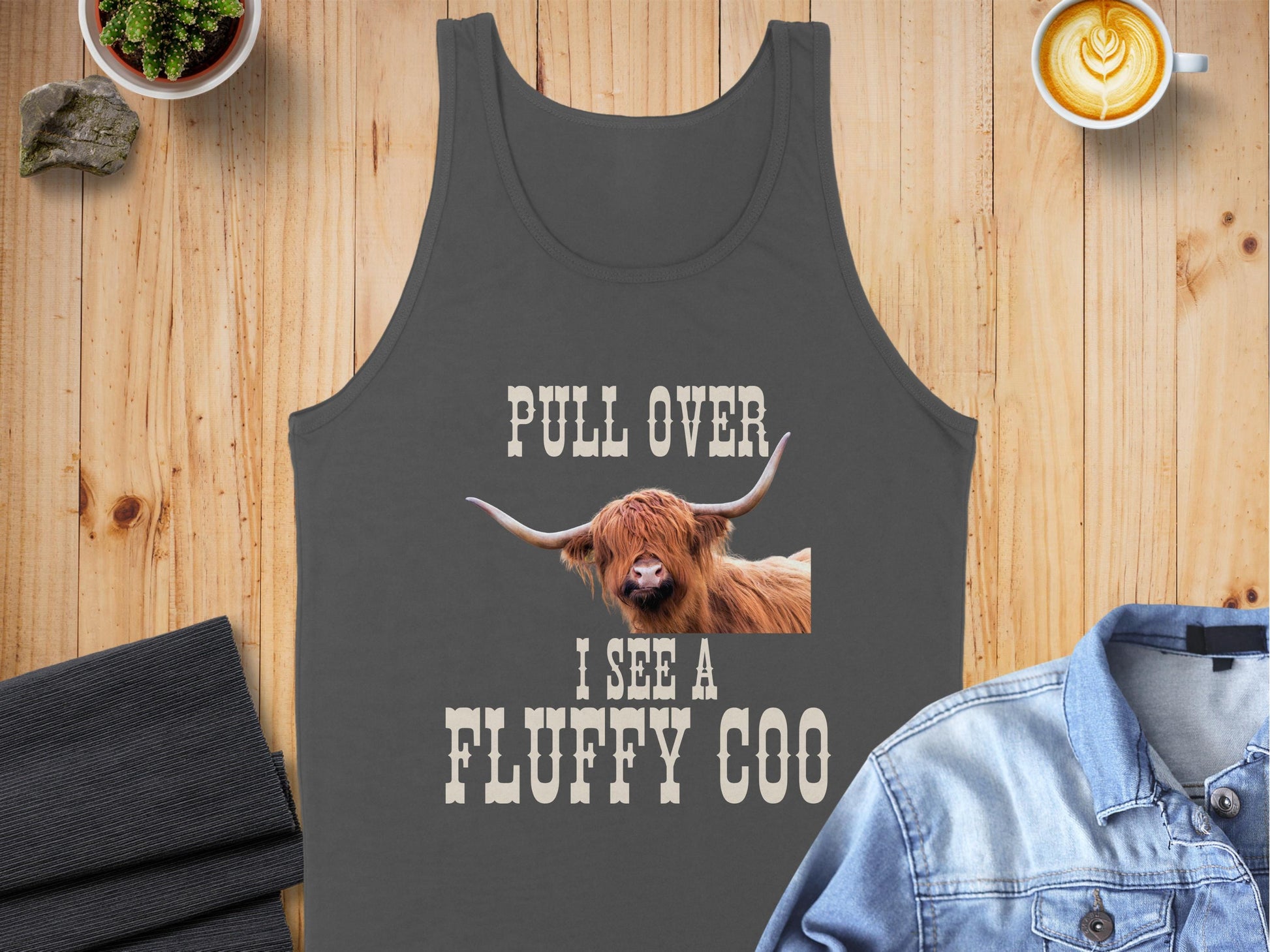 Pull Over I See A Fluffy Coo Tank Top product