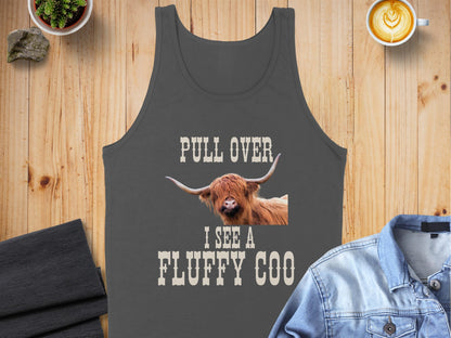 Pull Over I See A Fluffy Coo Tank Top product