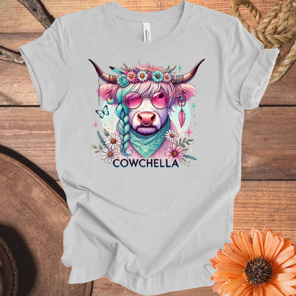 Stylish Cowchella Graphic Tee Shirt product