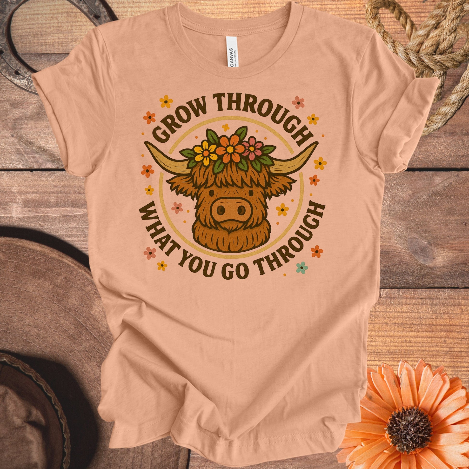 Grow Through What You Go Through T-shirt product type