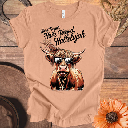 Hard-Fought Hair-Tossed Hallelujah Shirt product