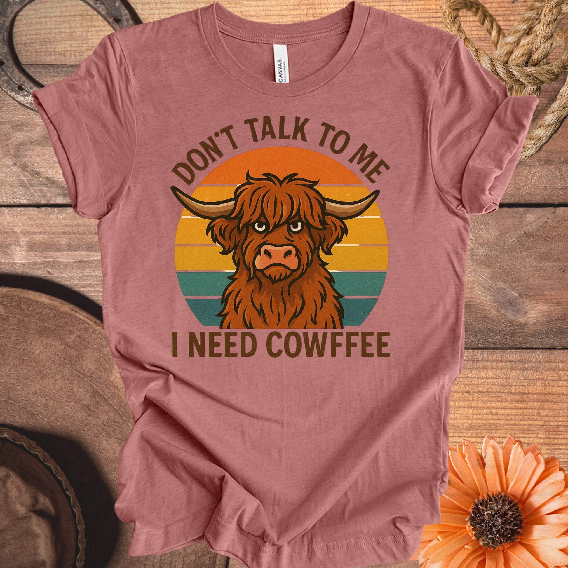 Don't Talk To Me I Need Cowffee Shirt product