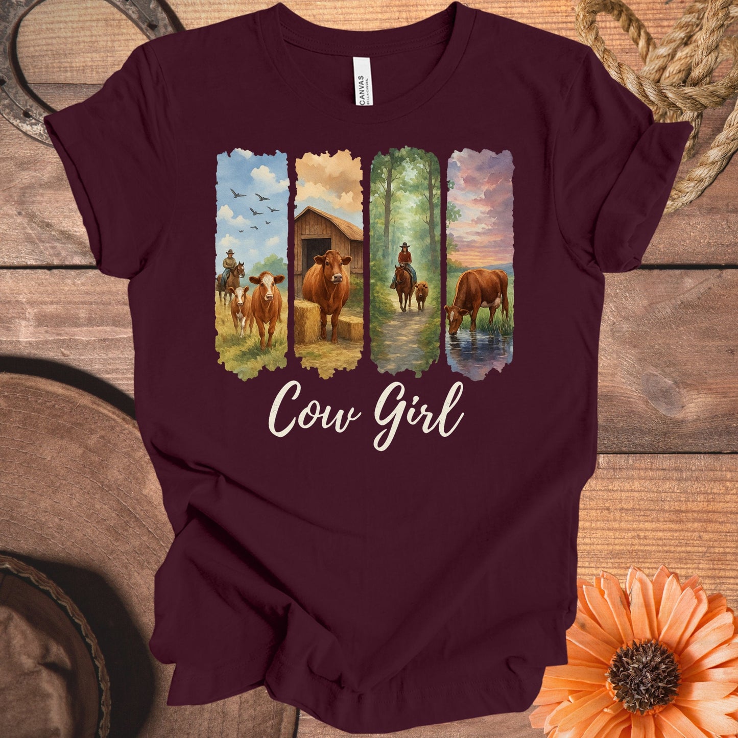 Cow Girl Ranch Life Graphic Tee product type
